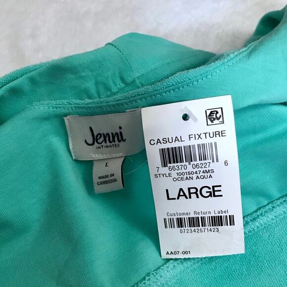 Jenni NWT Terry Cloth Sports Bra Women L - Picture 6 of 8